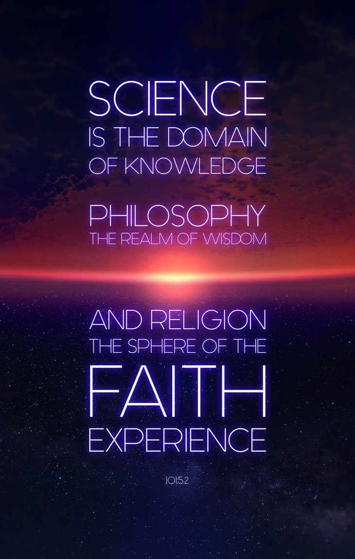 과학, 철학, 종교